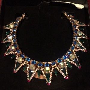 Topshop Crystal Statement Necklace